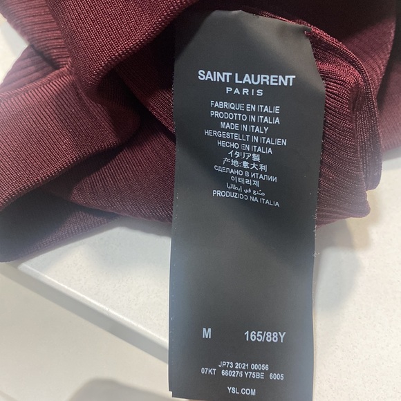 YSL Ribbed Shorts - Picture 4 of 4